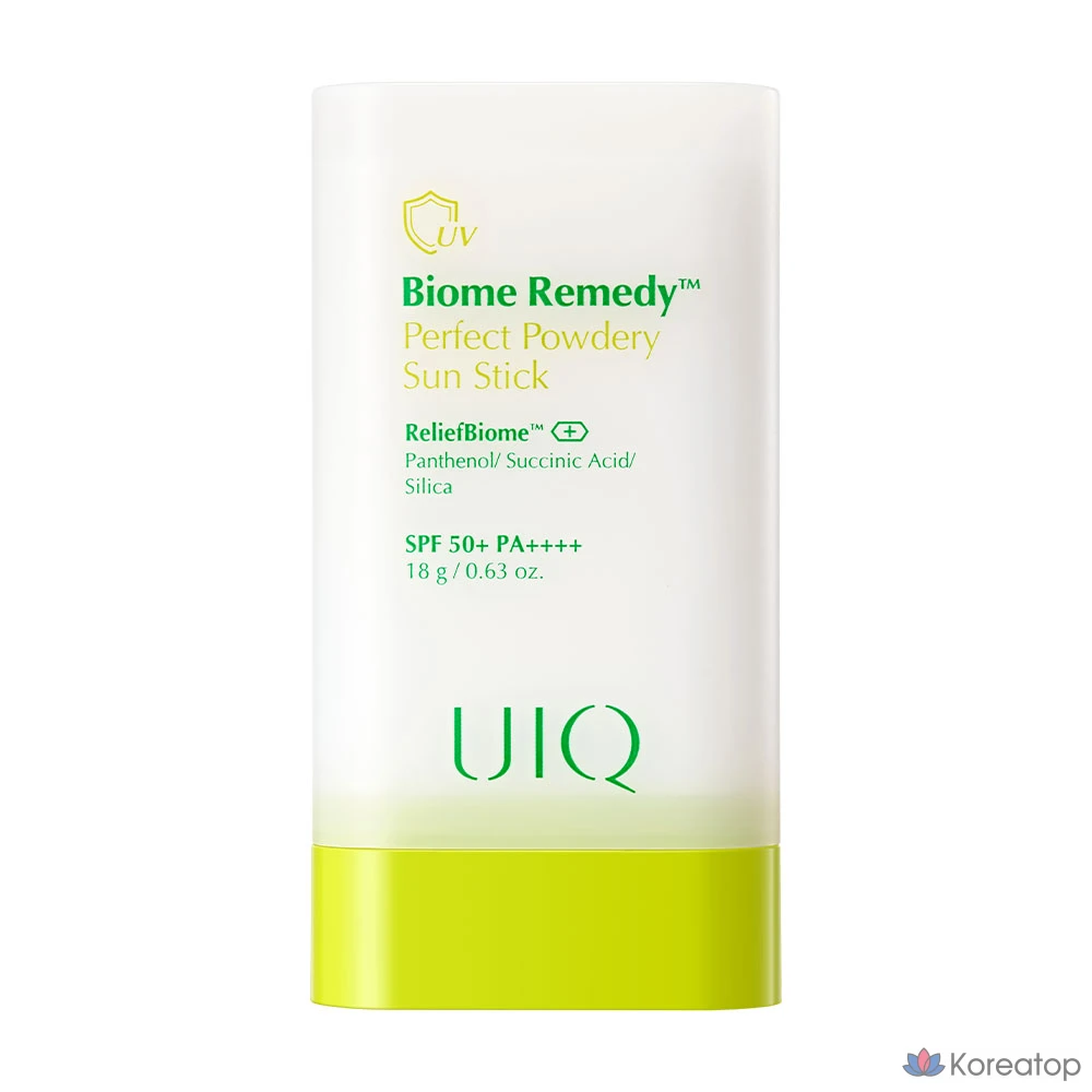 Солнцезащитный стик UIQ Biome Remedy Perfect Soft, 1 шт., 18 г