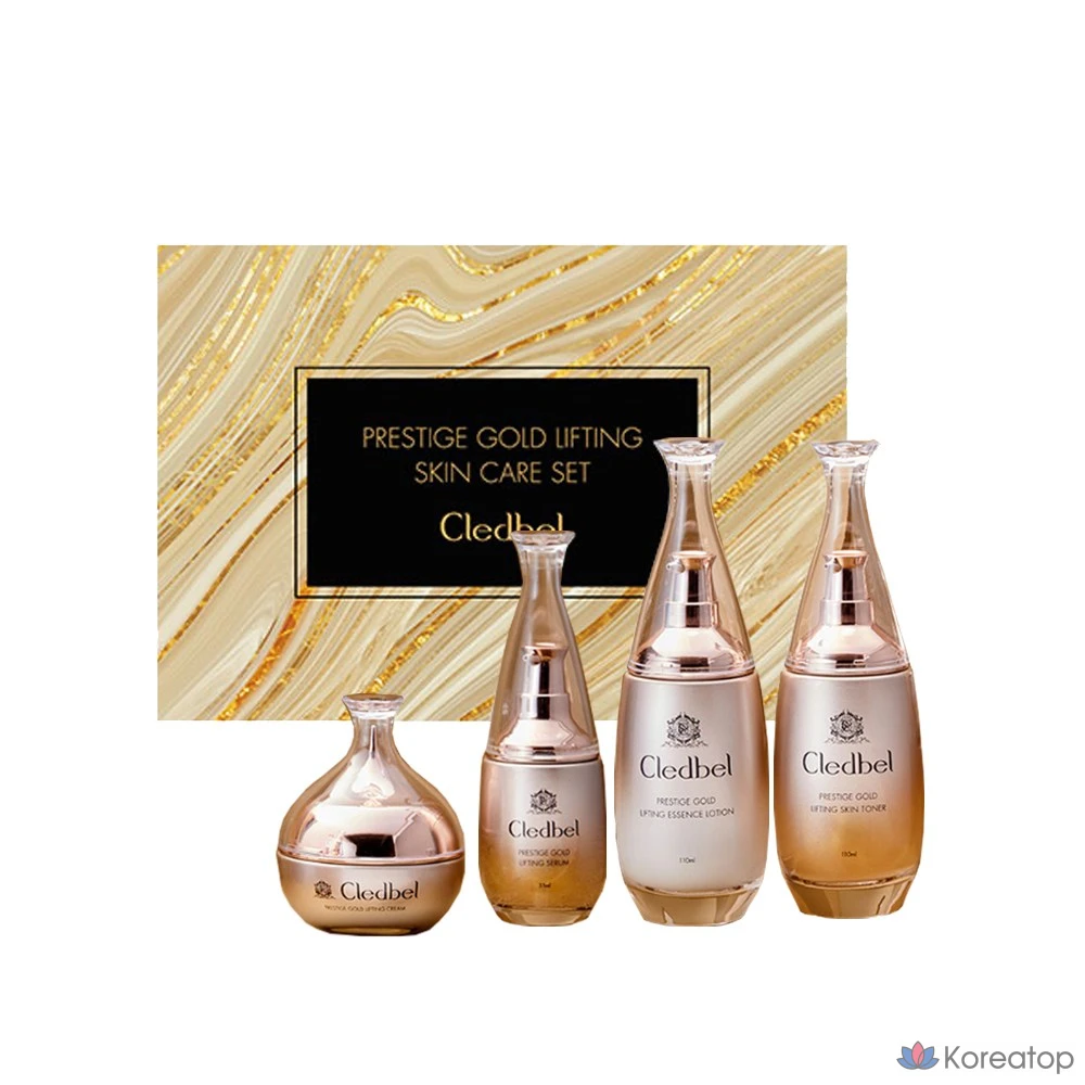 Набор Cledbel Prestige Gold Lifting Edition из 4 предметов, 1 шт.