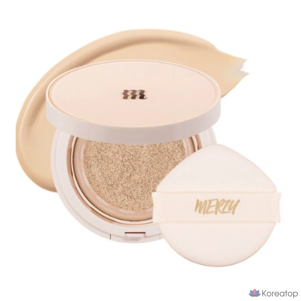 Кушон MERZY The Airy Glow Fit Cushion, оттенок AG2 Vanilla, 13 г, 1 шт.