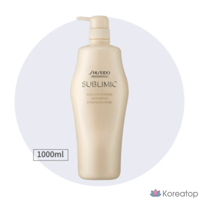 Шампунь Shiseido Professional Sublimic Aqua Intensive, 1 л, 1 шт.