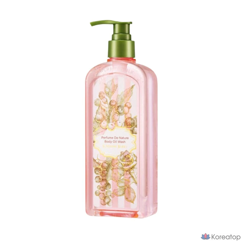 Гелевое масло для душа Nature Republic Perfume Body Oil Wash Sunshine Berry, 345 мл, 1 шт.