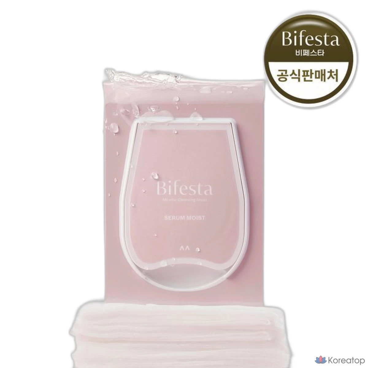 Мицеллярные салфетки с увлажняющей сывороткой Bifesta Micellar Cleansing Tissue Serum Moist, 1 шт.