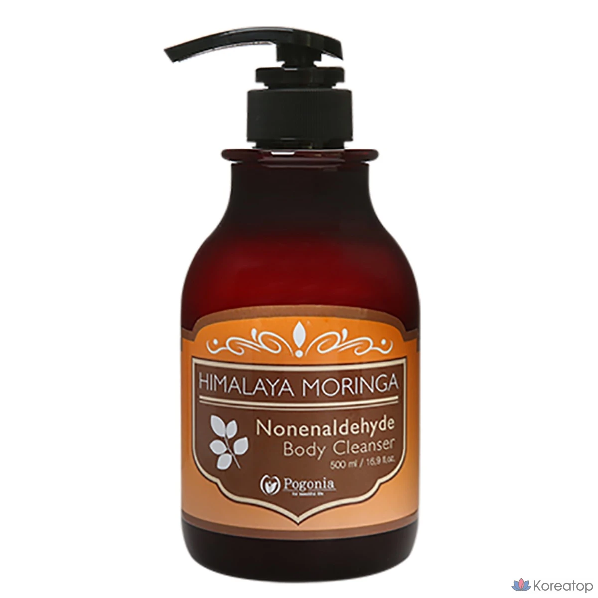 Гель для душа Pogonia Himalaya Moringa Non-Aldehyde Body Cleanser, аромат лаванды, 500 мл, 1 шт.