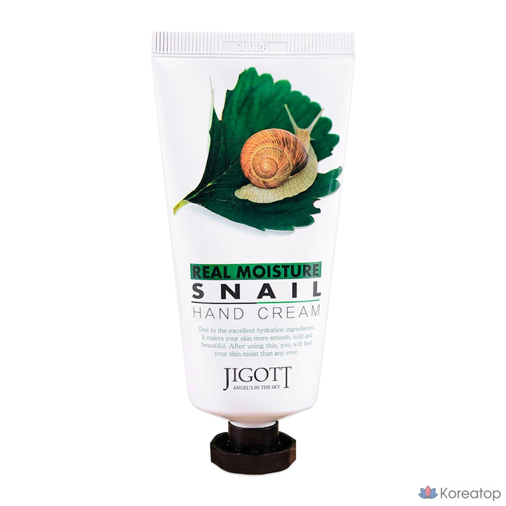 Крем для рук Jigott Real Moisture Snail Hand Cream, 1 шт.