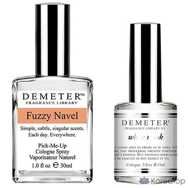 Набор парфюмерии Demeter: Fuzzy Navel 30 мл + White Musk 15 мл, 1 шт.
