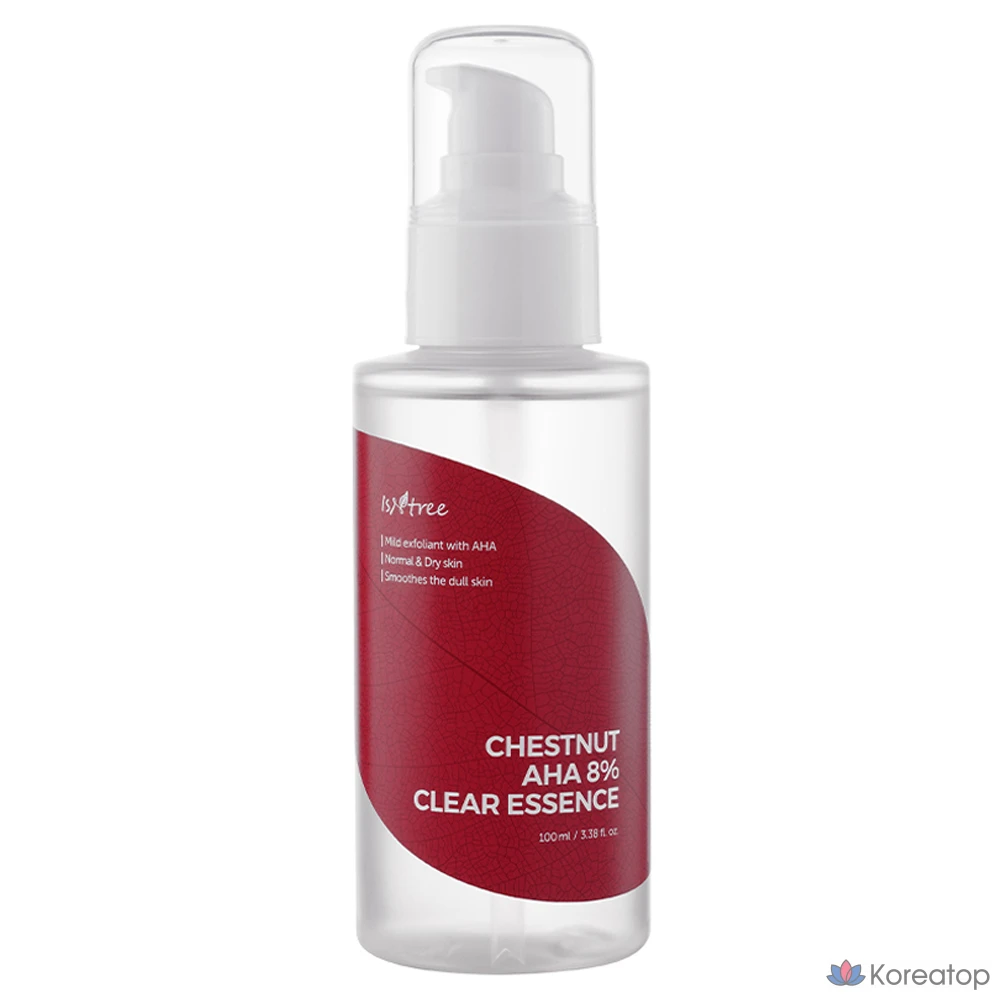 Эссенция IsNtree Chestnut AHA 8% Clear Essence, 100 мл, 1 шт.