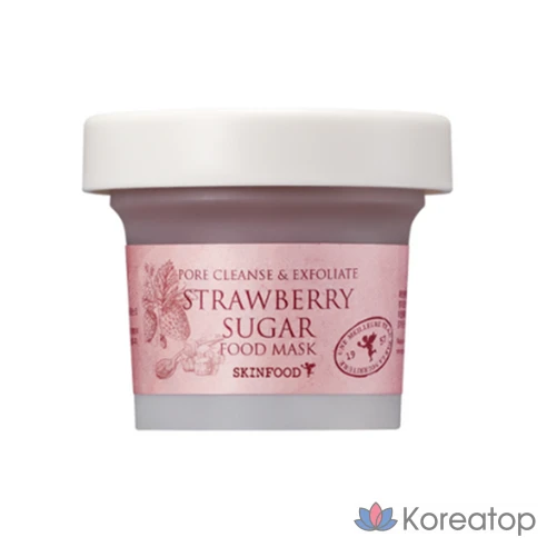 Скраб-маска Skinfood Strawberry Sugar Food Mask, 120 г, 4 шт.