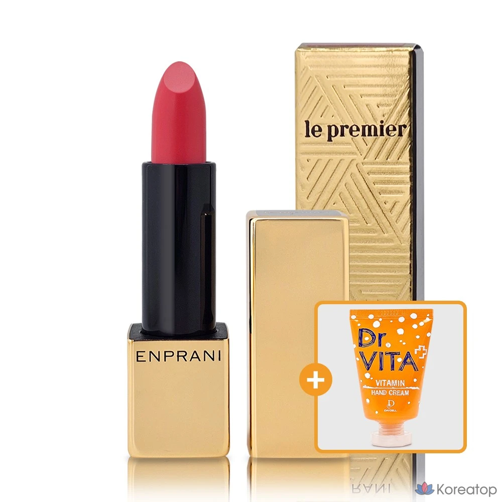 Губная помада Enprani Le Premier Lipstick Series, оттенок CR03 Coralist, 3.4 г, 1 шт.