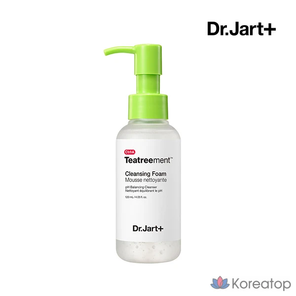 Очищающая пенка для лица Dr. Jart Control A Tea Treement, 120 мл, 1 шт.