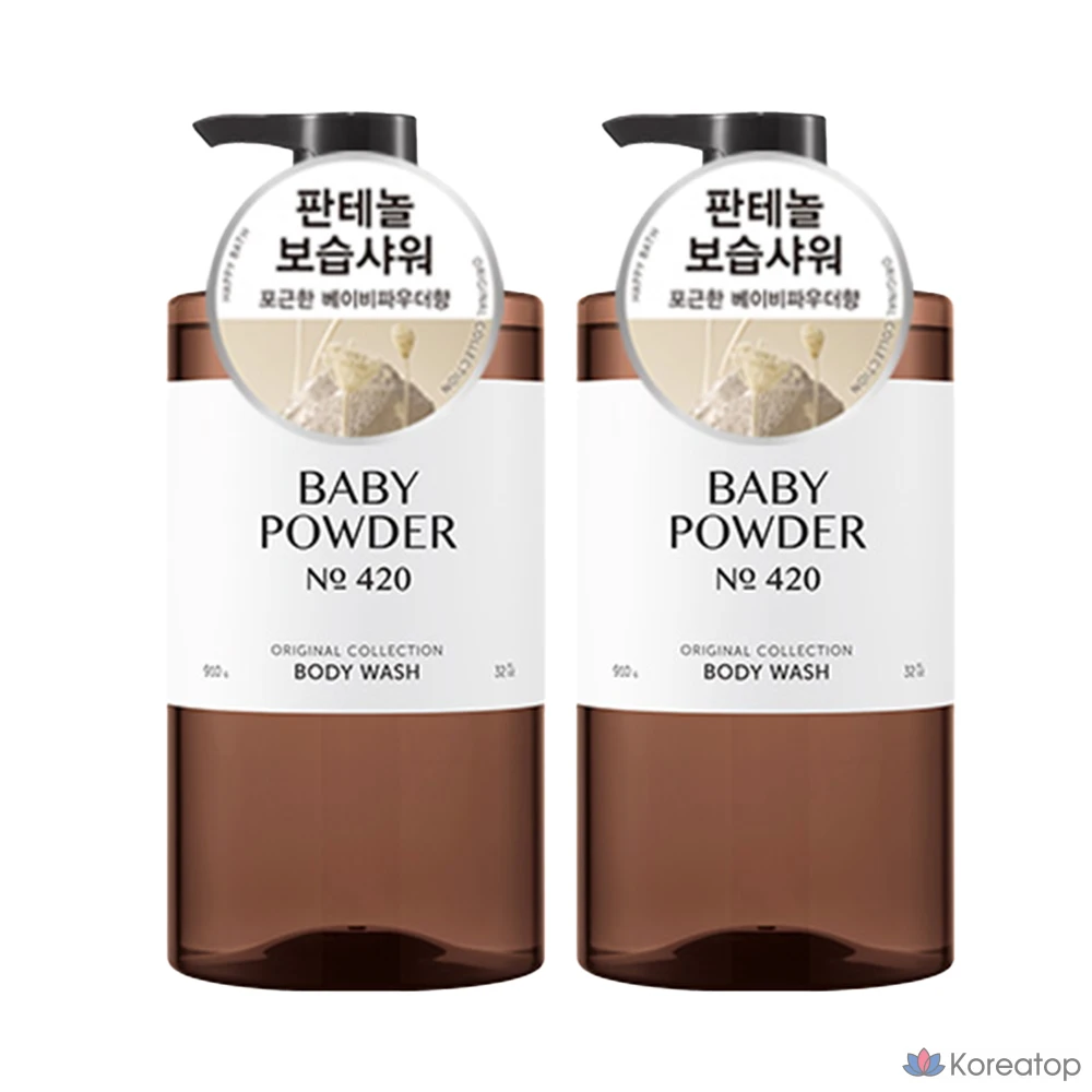 Гель для душа Happy Bath Original Collection Body Wash, аромат Baby Powder, 500 г, 1 шт.