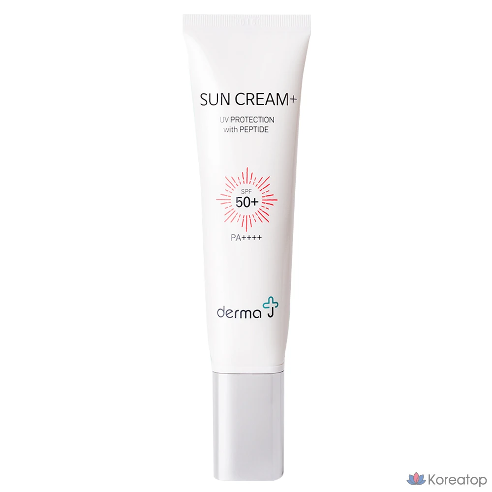 Солнцезащитный крем Derma J Peptastine Sunscreen Plus SPF50+ PA++++, 50 мл, 1 шт.