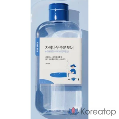 Увлажняющий тоник Round Lab For Men Birch, 200 мл, 1 шт.