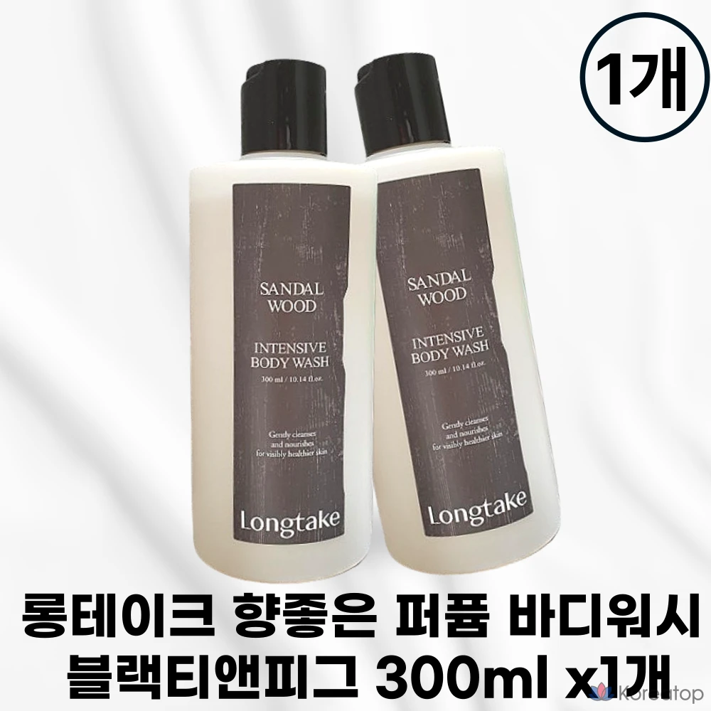 Бальзам для тела Longtake Perfume Body Wash Black Tea & Fig, 300 мл, 1 шт.