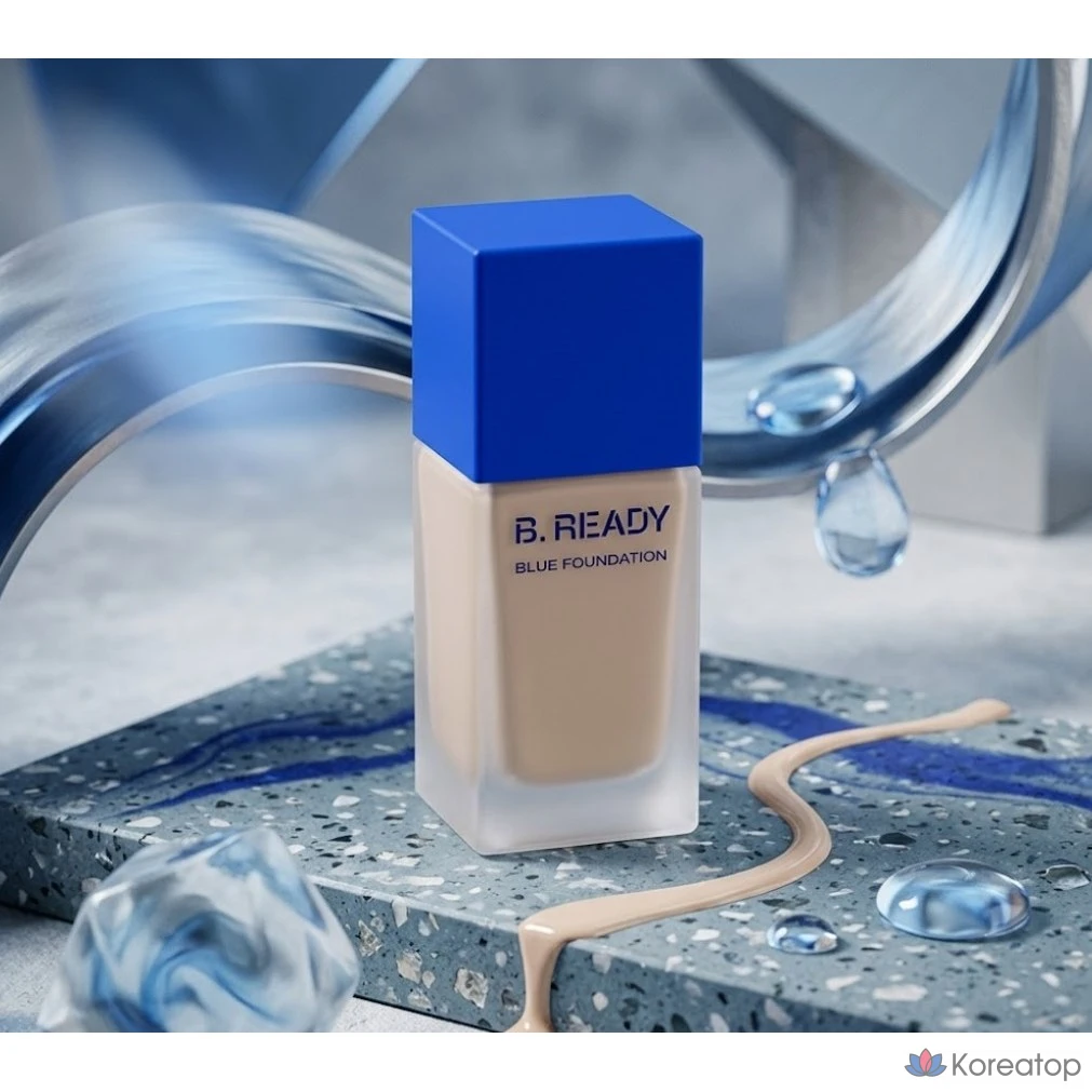 Тональная основа B.READY Blue Foundation, оттенок 4, 35 мл, 1 шт.