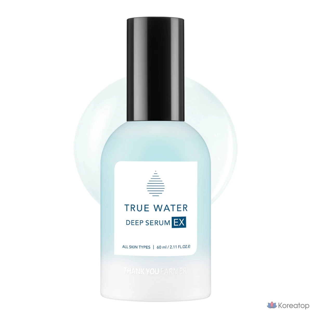 Сыворотка для глубокого увлажнения кожи Thank You Farmer True Water Deep Serum EX, 60 мл, 1 шт.