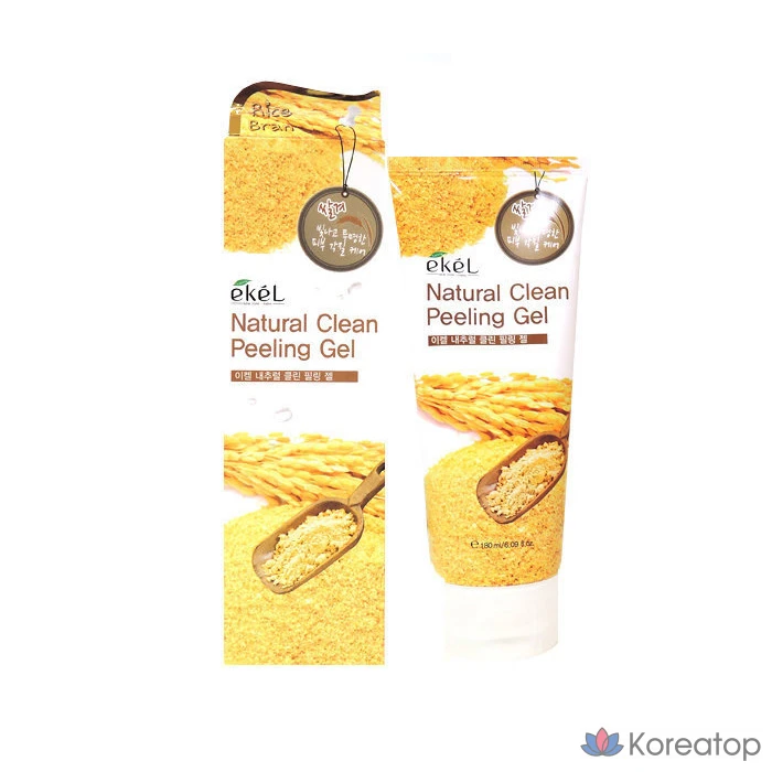 Пилинг-гель Ekel Rice Bran Natural Clean Peeling Gel, 180 мл, 1 шт.