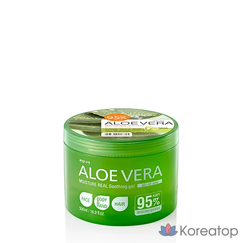Гель для тела KWAILNARA Aloe Vera Body Friend Moisture Real Soothing Gel, 500 мл, 1 шт.