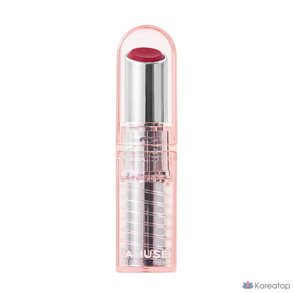 Бальзам для губ AMUSE Dew Lip Balm, оттенок 01 Ruby Balm, 3.2 г, 1 шт.