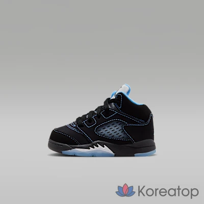 Кроссовки детские Jordan 5 Black Carolina