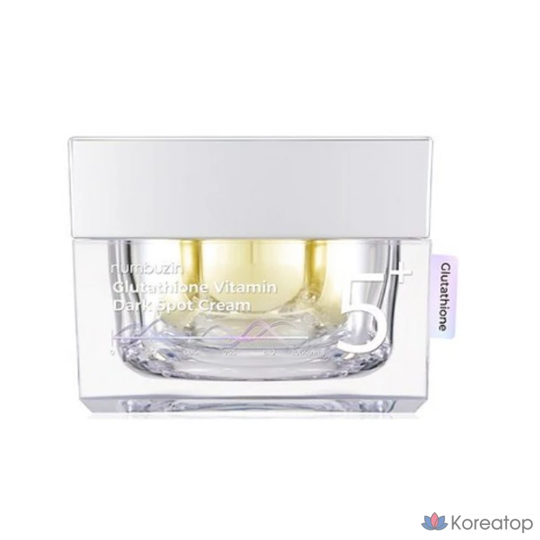 Крем для тонизирования рубцов Numbersin No. 5 с глутатионом C, 50 мл, 1 шт.