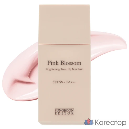 Осветляющая увлажняющая база под макияж с тоном Pink Blossom Ingredient Editor