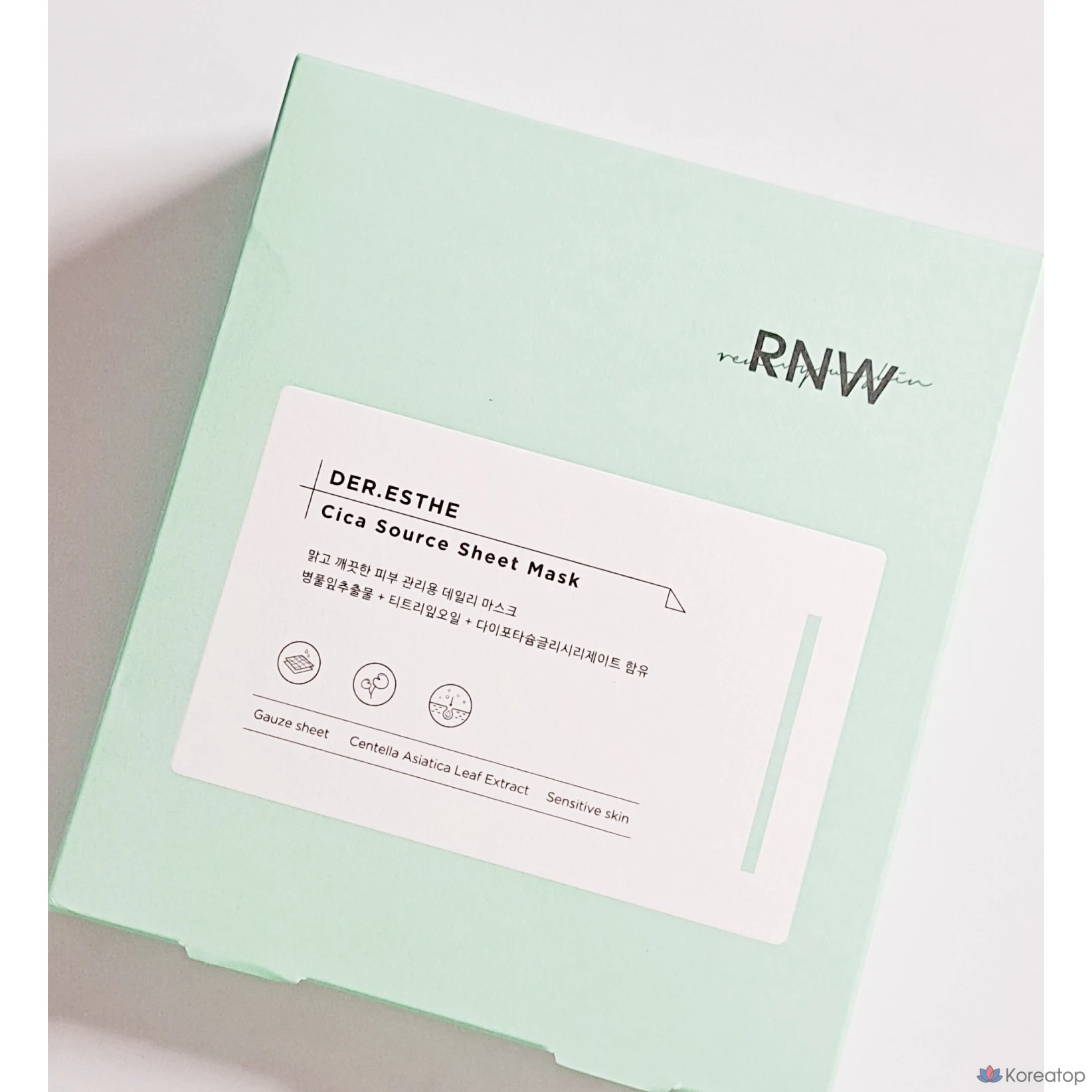 Тканевая маска для лица RNW The Este Cica Source Sheet Mask, 20 шт.