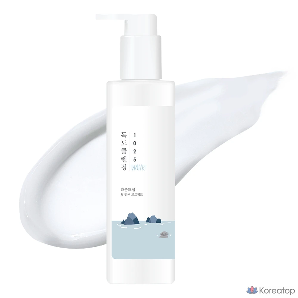 Очищающее молочко Round Lab 1025 Dokdo, 200 мл, 1 шт.