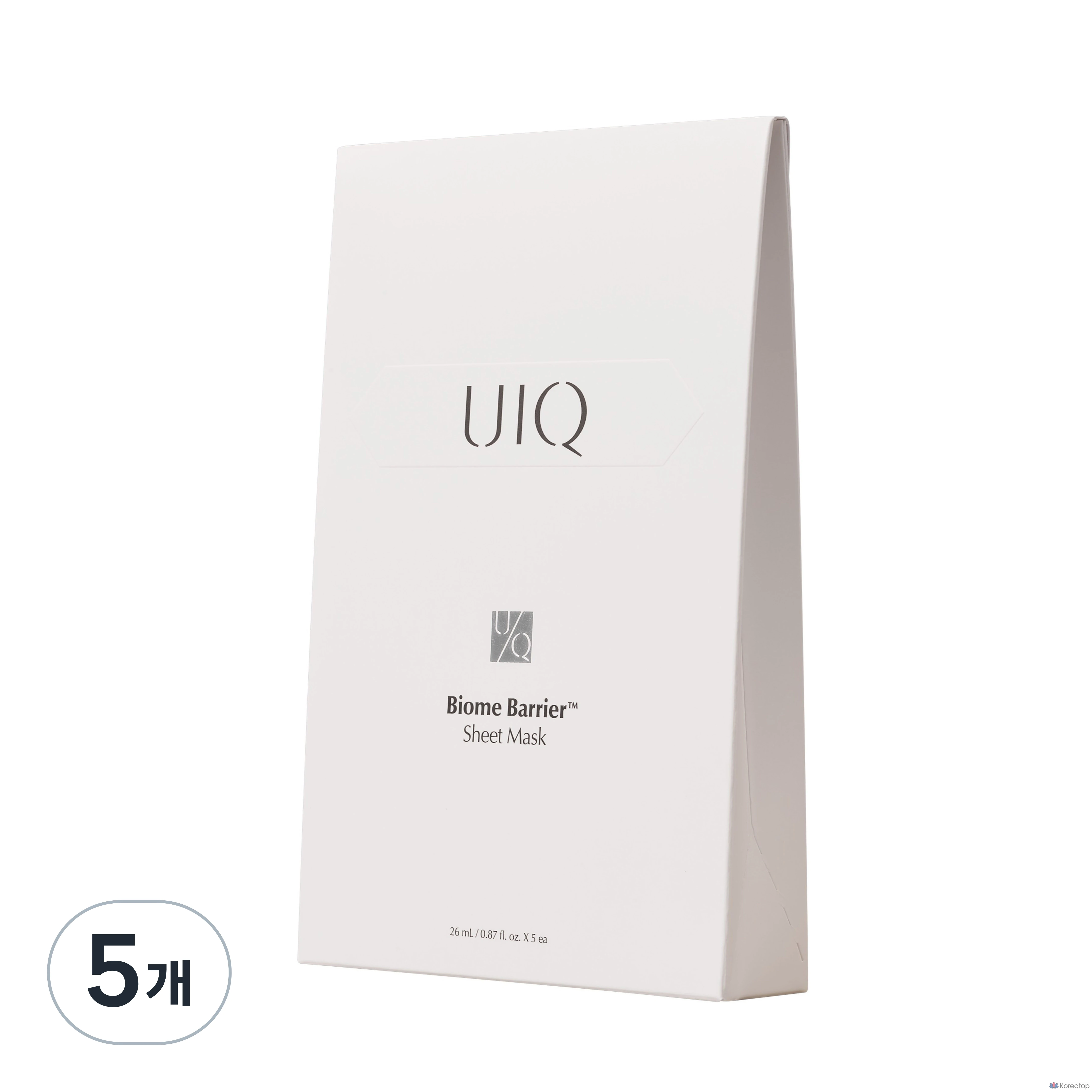 Защитные тканевые маски UIQ Biome, 5 штук, упаковка из 5 штук.