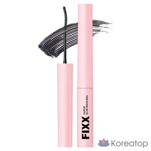 Тушь для ресниц So Natural Super Fix Slim оттенок 01 Deep Ash Black