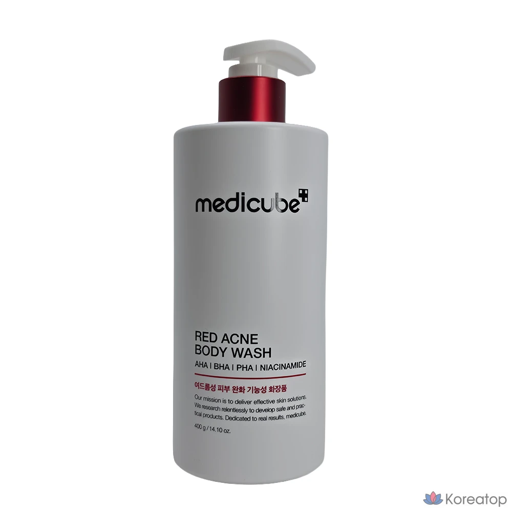 Гель для душа Medicube Red Acne Body Wash 2.0, 400 г, 1 шт.