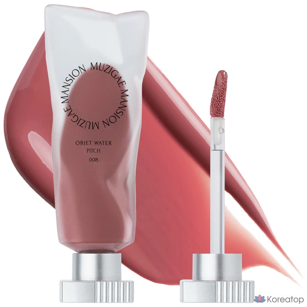 Тинт для губ Muzigae Mansion Objet Water Tint, оттенок 008 Peach, 1 шт.