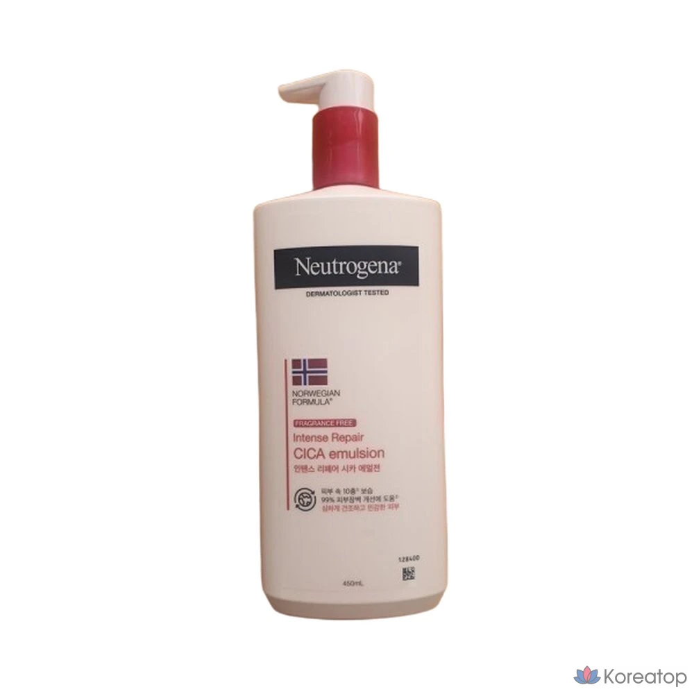 Эмульсия Neutrogena Intense Repair Cica Emulsion, 450 мл, 1 шт.