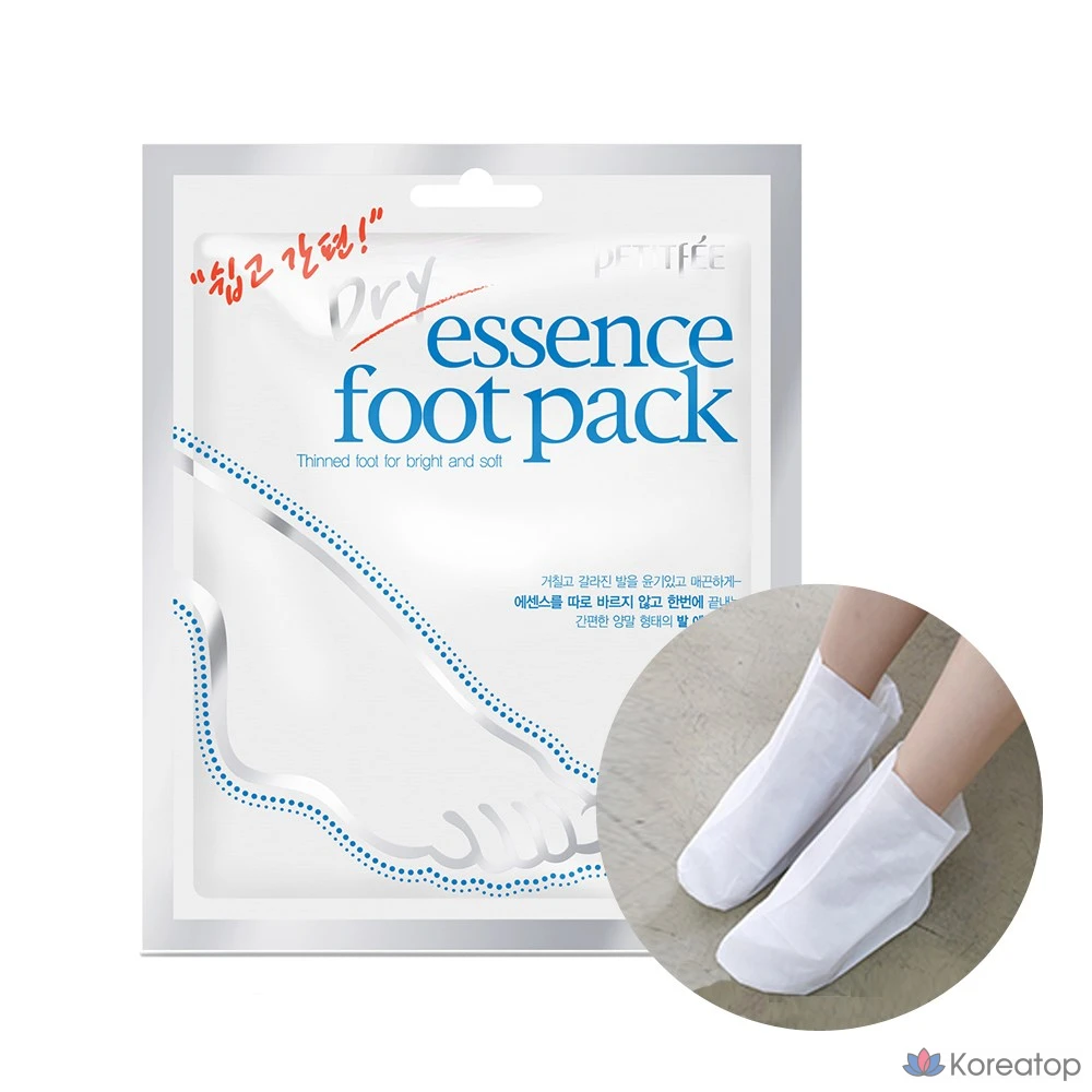 Набор для ухода за ногами Petitfee Dry Essence, 2 листа, 1 шт.