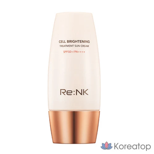 Солнцезащитный крем Re:Nk Cell Brightening Treatment Sun Cream SPF50+ PA++++, 55 мл, 1 шт.