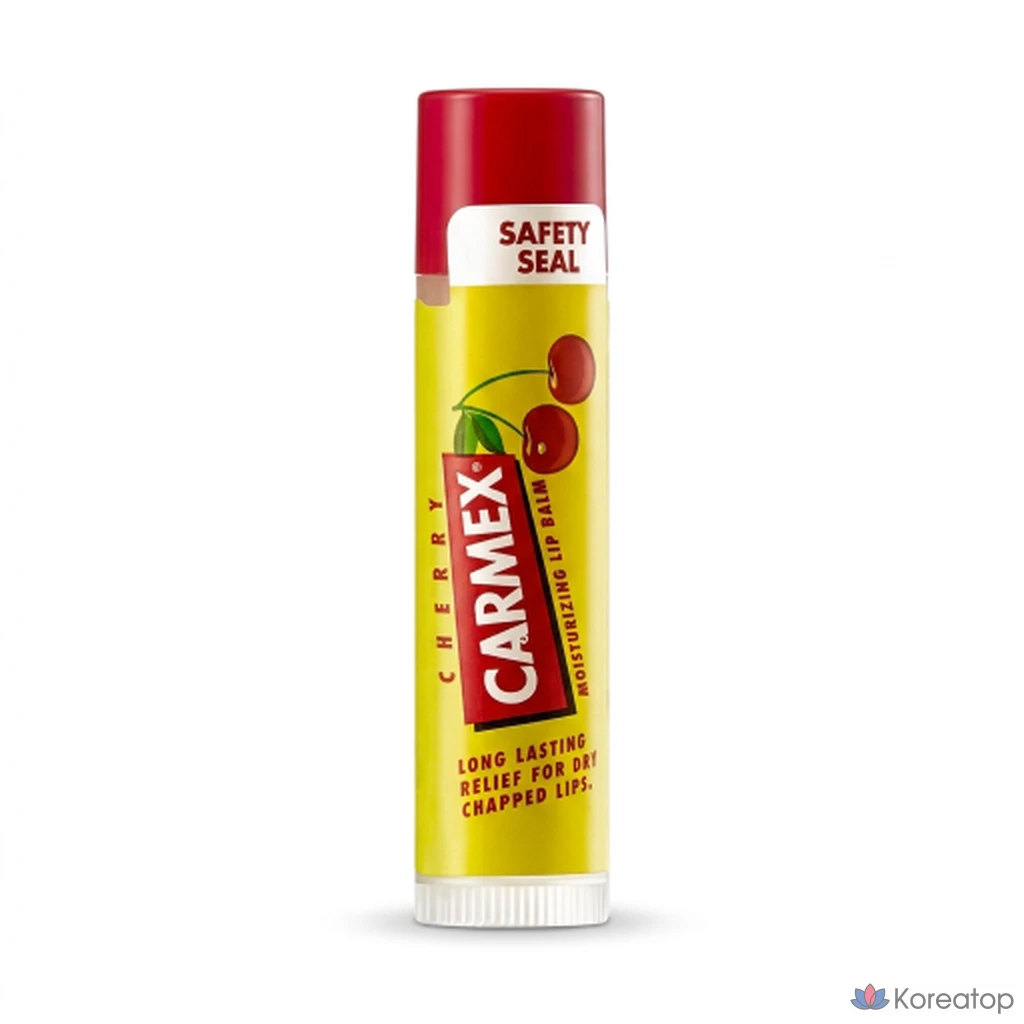 Бальзам для губ Carmex Moisturizing Lip Balm Stick Cherry, 4.25 г, 1 шт.
