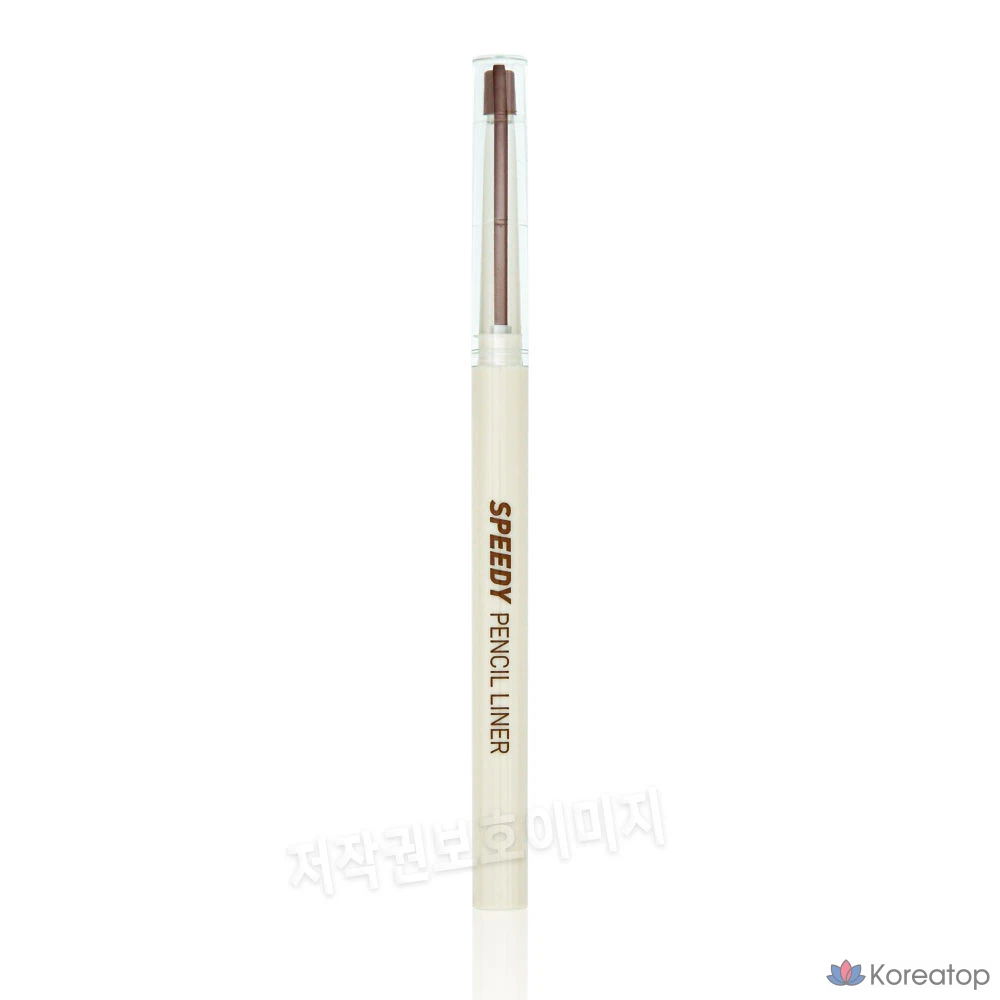 Карандаш-лайнер Peripera Speedy Pencil Liner, оттенок 002 Neutral Brown, 1 шт.