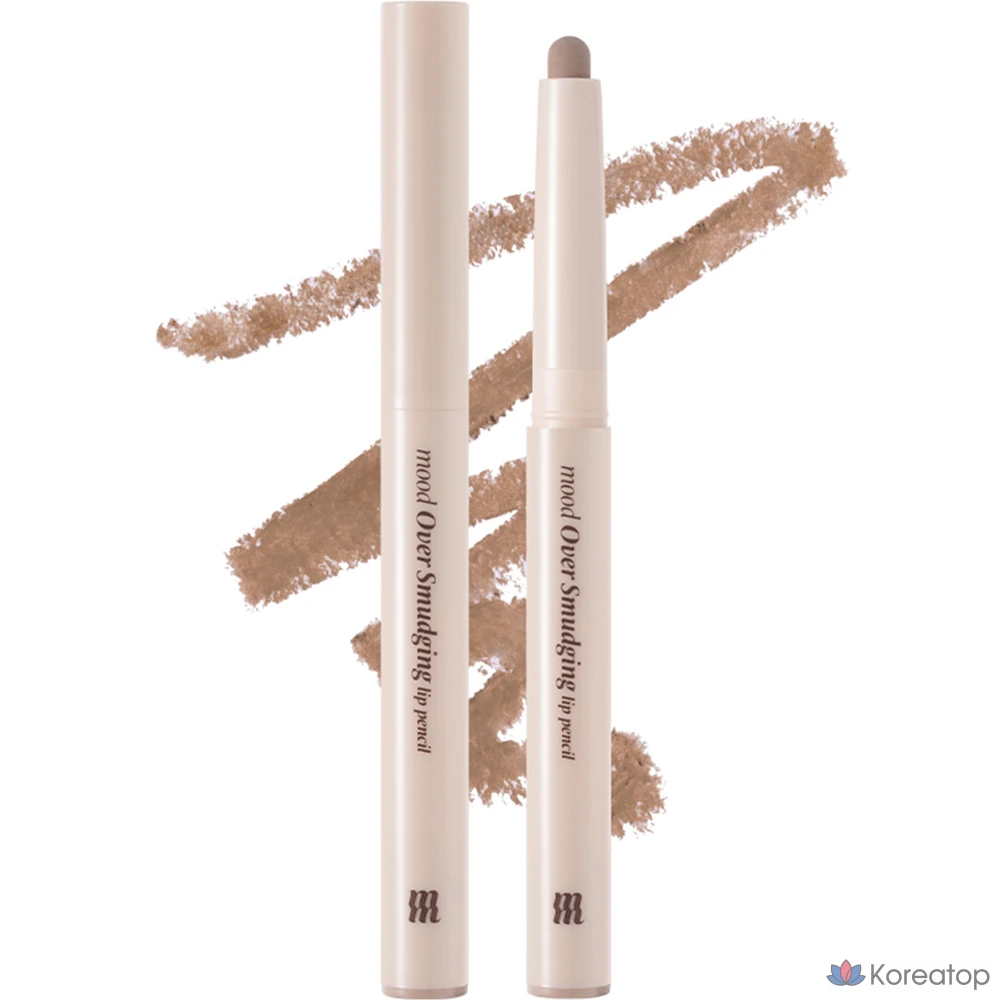 Карандаш для губ MERZY Mood Over Smudging Lip Pencil 0.9g, ML5 Taupe Beige, 1 шт.