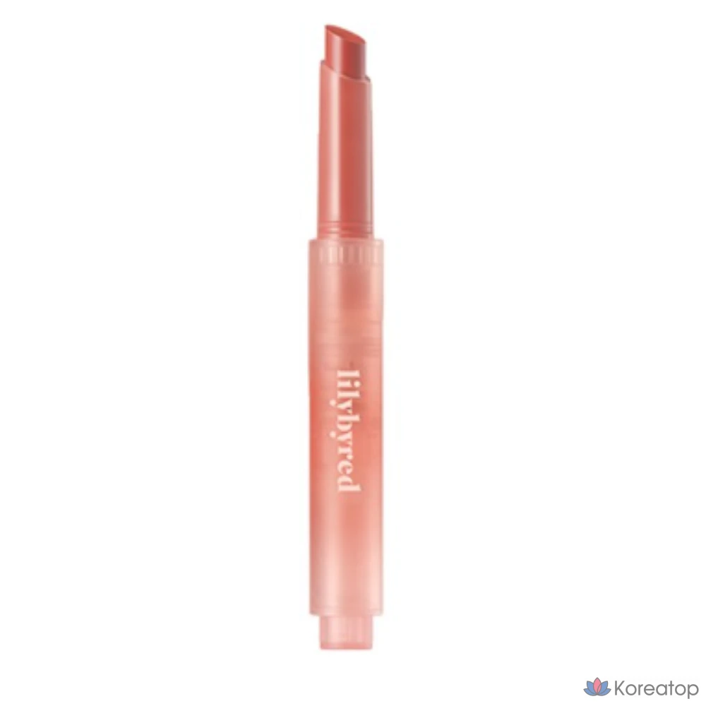 Помада Lilybyred Milky Blur Fondue Bar, 1 шт., цвет: арахисовое масло, абрикос/нюдово-коралловый.