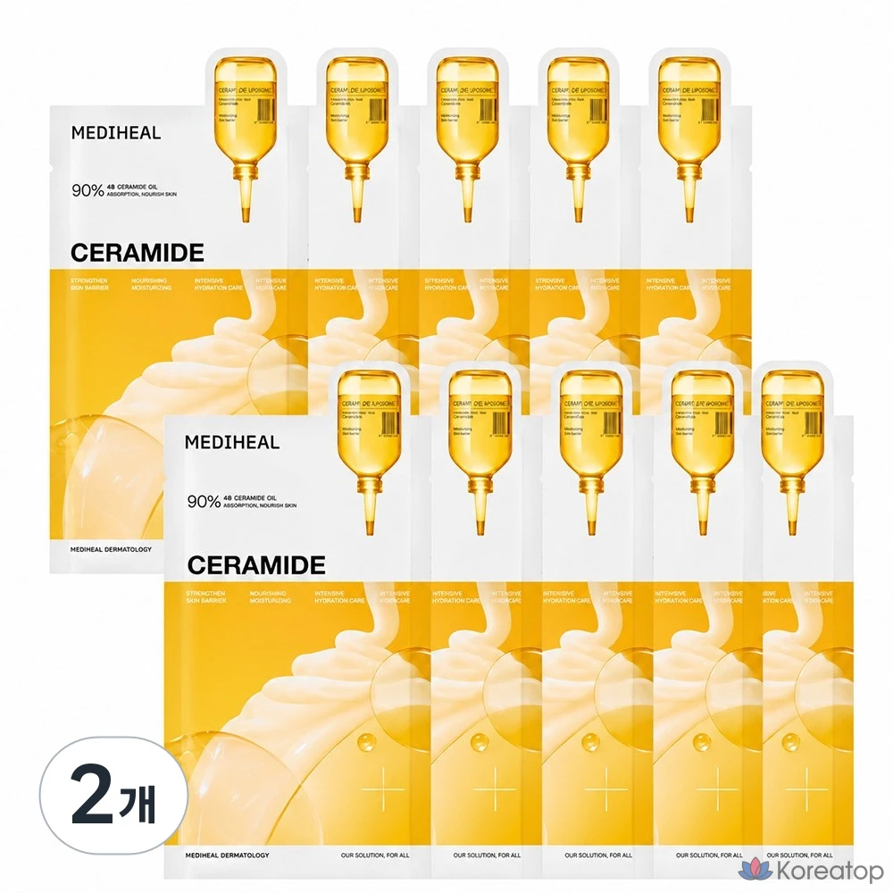 Тканевая маска для лица MEDIHEAL Ceramide Essential Mask, 2 шт.
