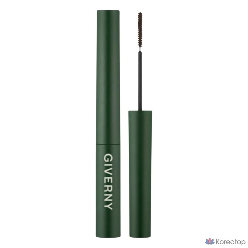 Тушь для ресниц Giverny Close-Fit Sensitive Mascara 4 г, оттенок 04 Хаки Коричневый, 1 шт.
