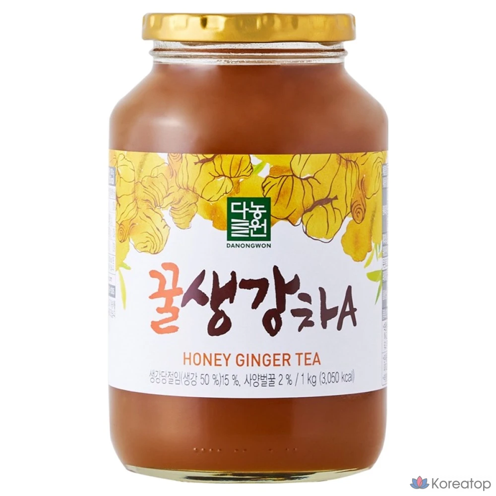 Чай Danongwon Honey Ginger Tea A, 1 кг, 1 шт.