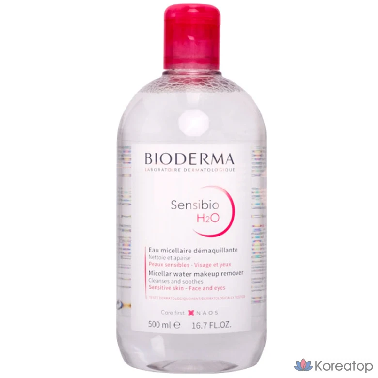 Мицеллярная вода Bioderma Sensibio H2O, 500 мл, 1 шт.