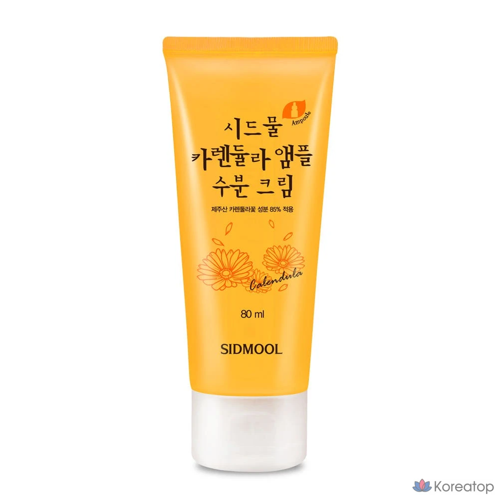 Увлажняющий крем Sidmool Calendula Moisture Cream Ceramide, 80 мл, 1 шт.