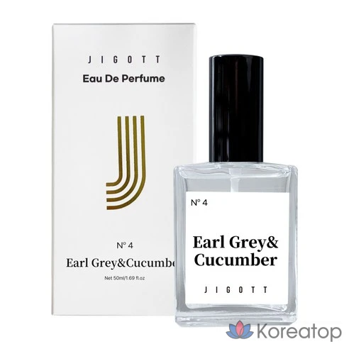 Парфюмированная вода No.4 Zigot Earl Grey &amp; Cucumber, 50 мл