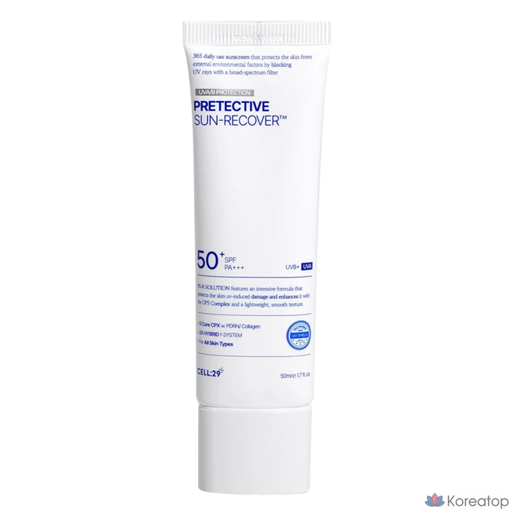 Солнцезащитный крем Cell29 PreTective Regenerating Sun Cover, 50 мл, 1 шт.