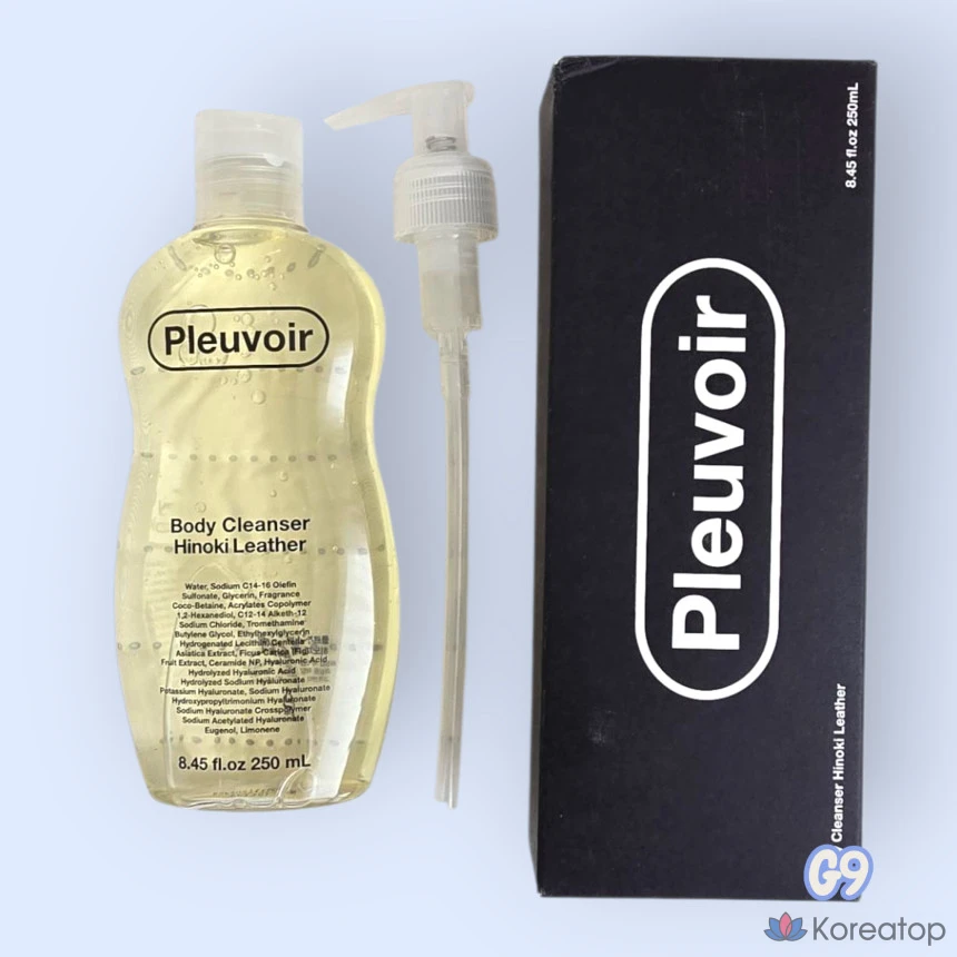 Гель для душа Pleuvoir Body Cleanser Hinoki Leather, 250 мл, 1 шт.