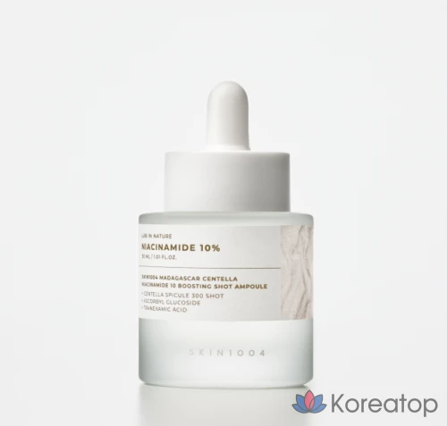 Сыворотка SKIN1004 Madagascar Centella Niacinamide 10 Boosting Shot Ampoule, 30 мл, 1 шт.