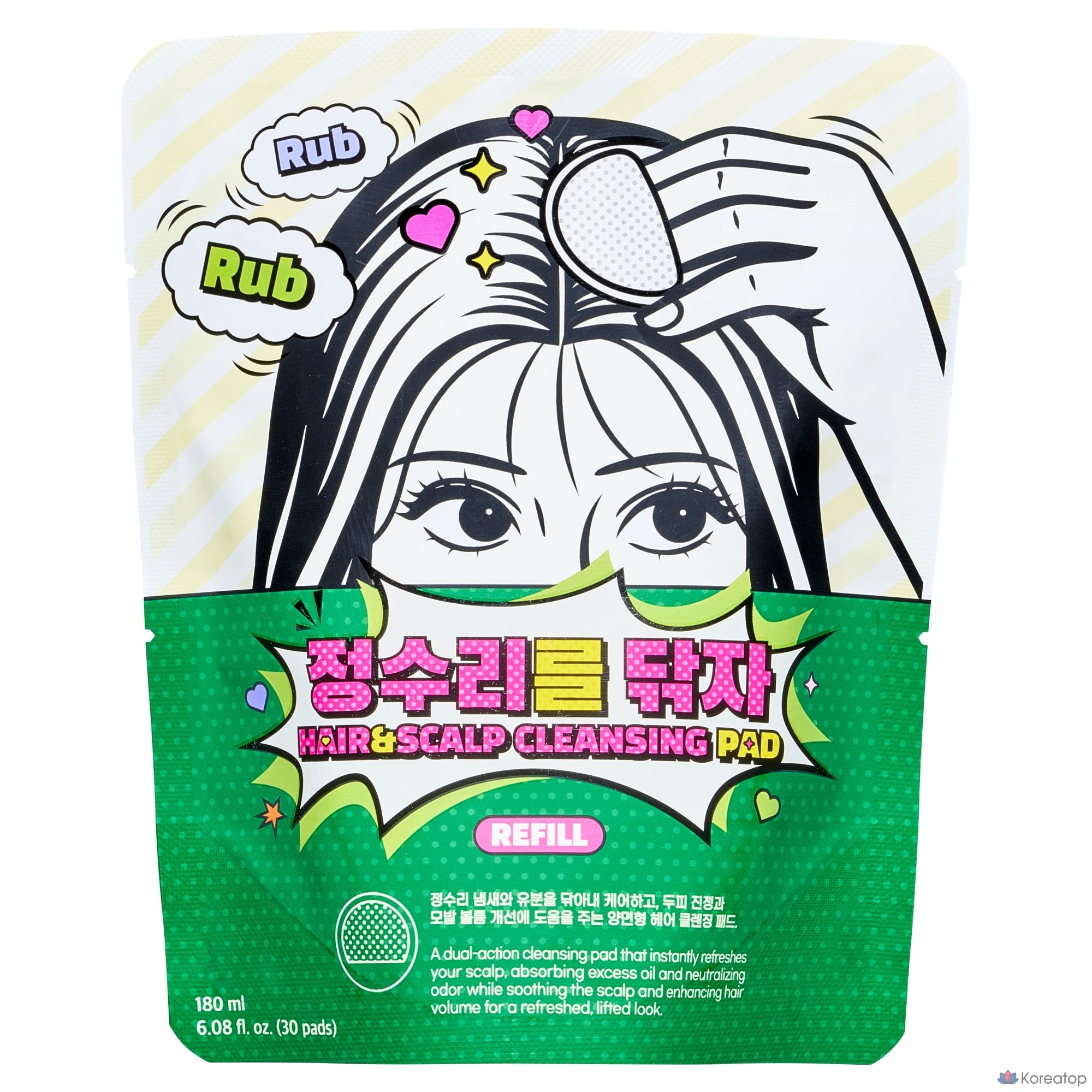 Сменные подушечки для умывания Dongkook Pharmaceutical Cleanse Your Face Pad, 30 шт., 180 мл.