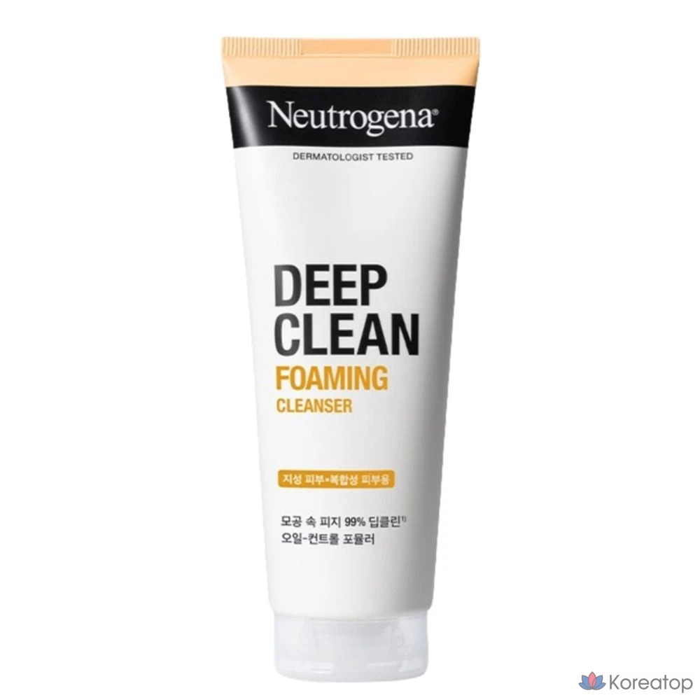 Очищающая пенка Neutrogena Deep Clean Foaming Cleanser, 175 г, 1 шт.