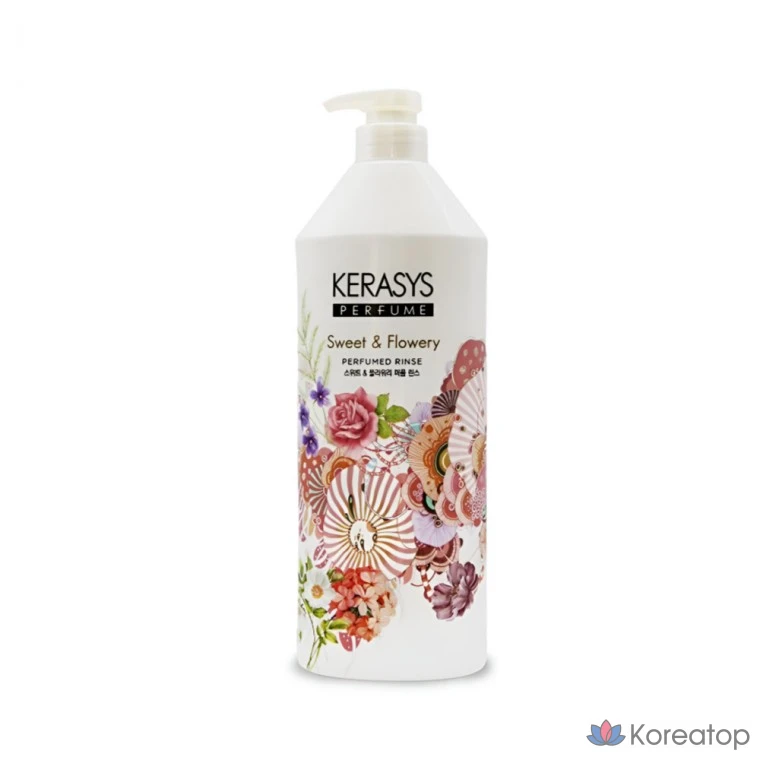 Кондиционер для волос KeraSys Sweet & Floral Perfume Rinse, 1 л, 1 шт.